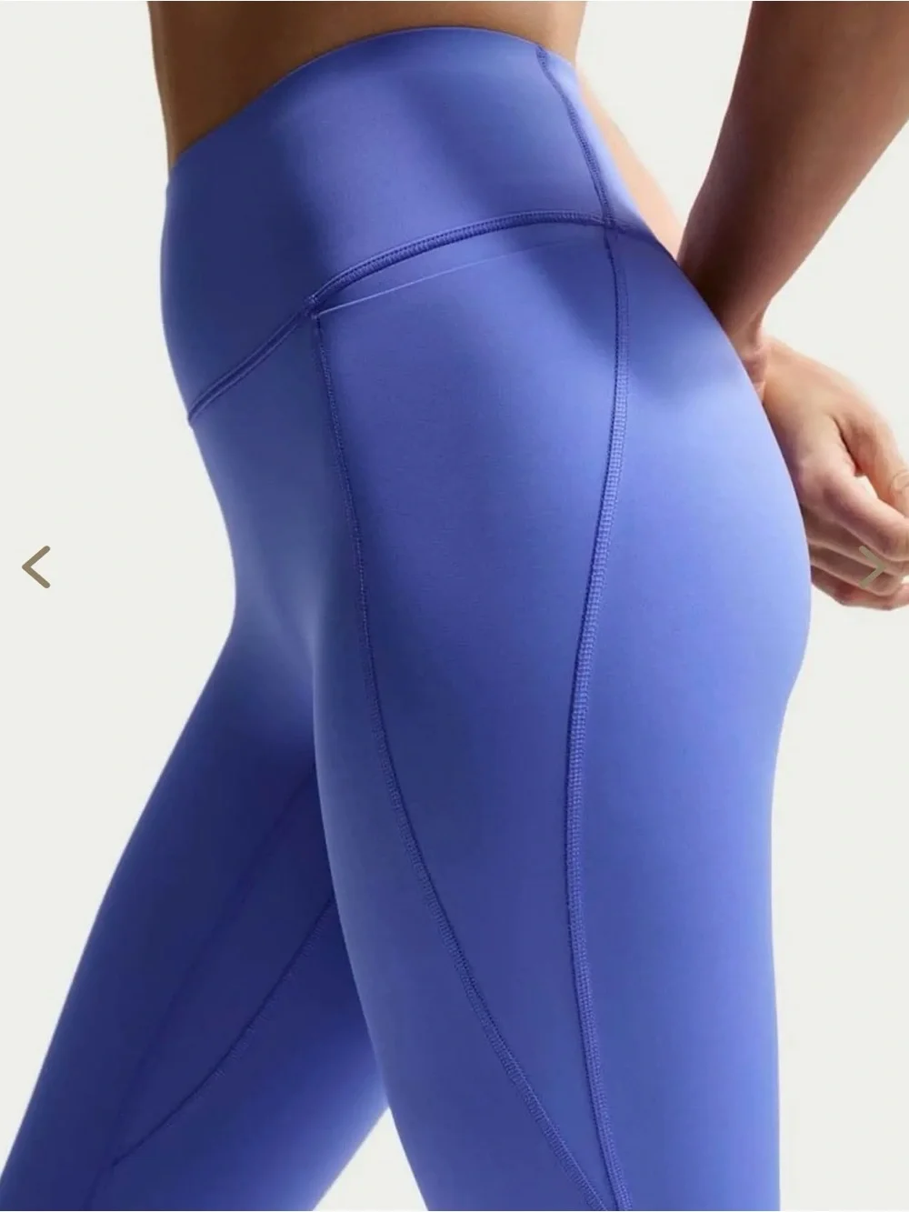 Nike Universa Skinny Fit High Rise Tights - Sapphire & Deep Night - Medium